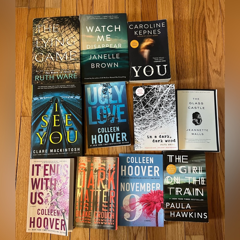 Lot of 11 books
